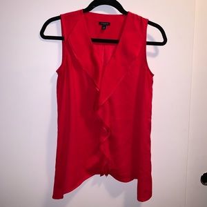 Ann Taylor Red blouse